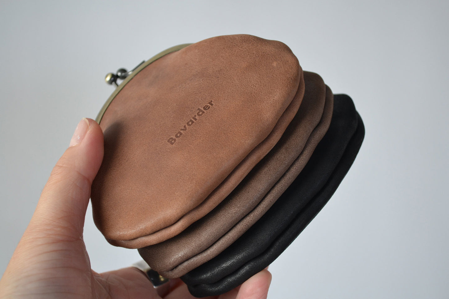 vintage leather pouch
