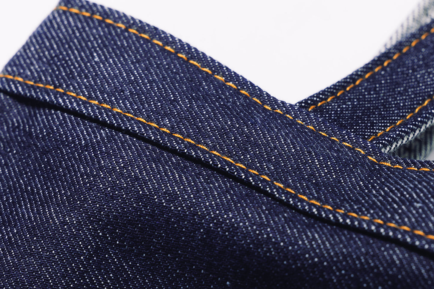 Denim document bag