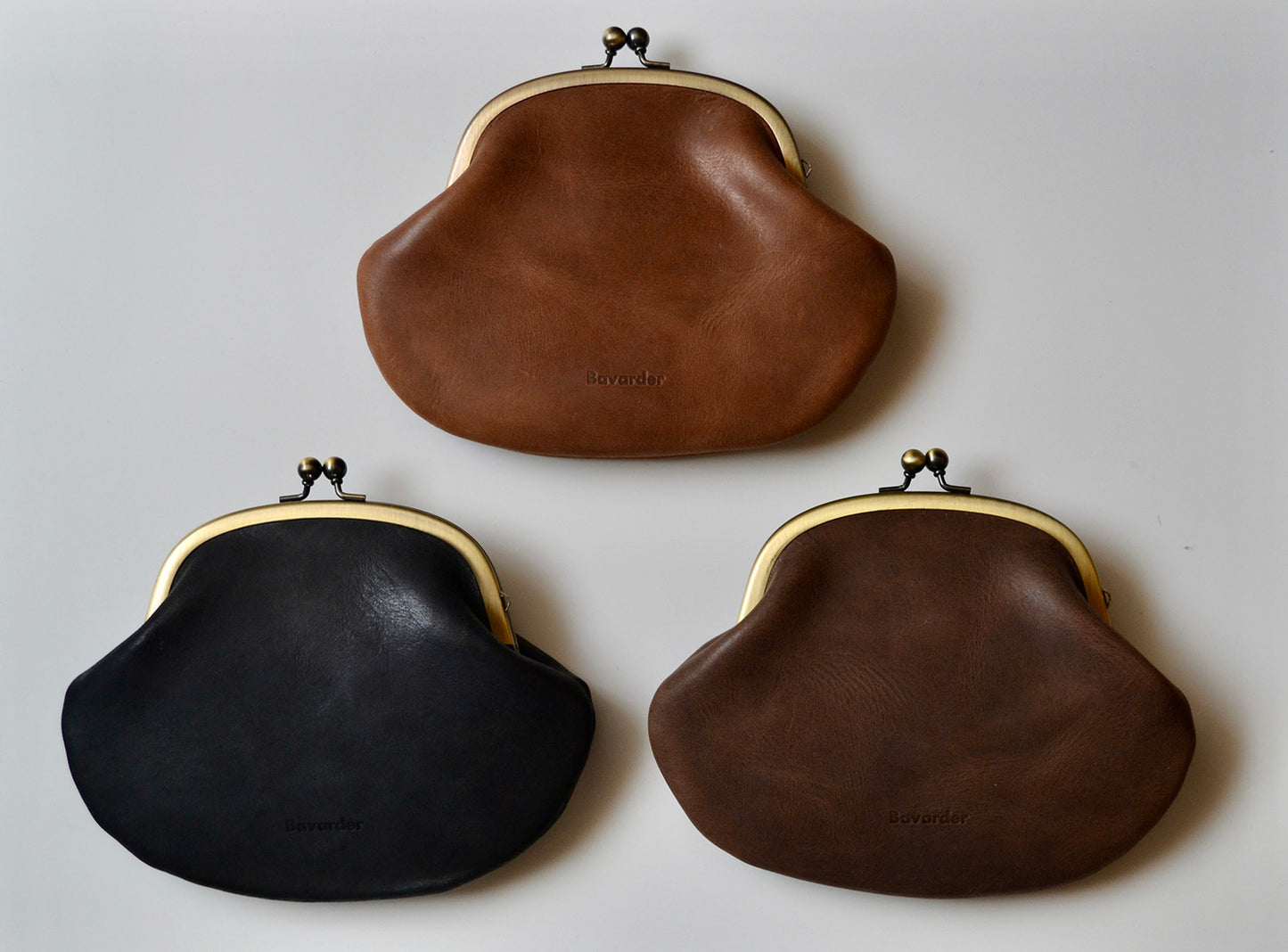 vintage leather pouch