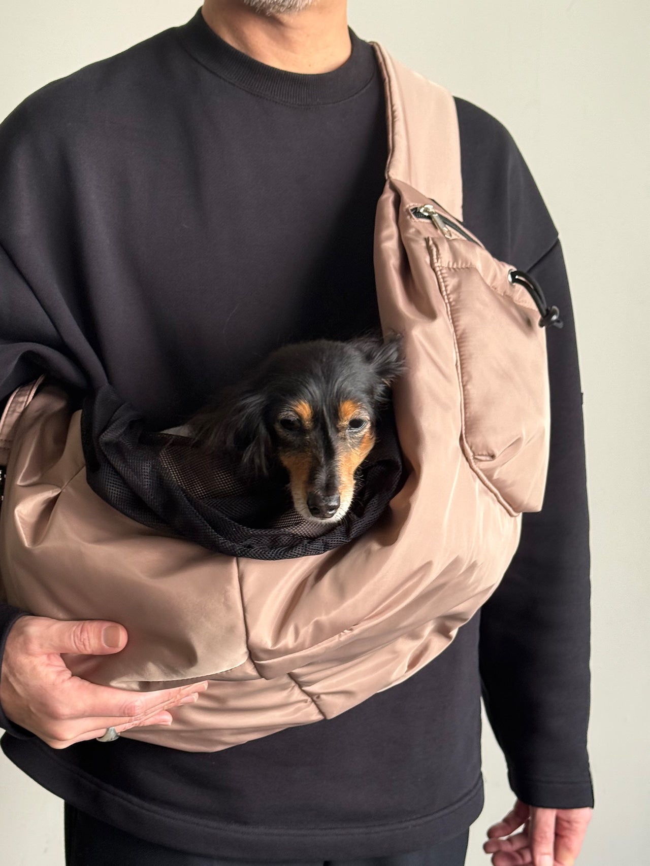 PET PUFF SLING - CARRY THINGS