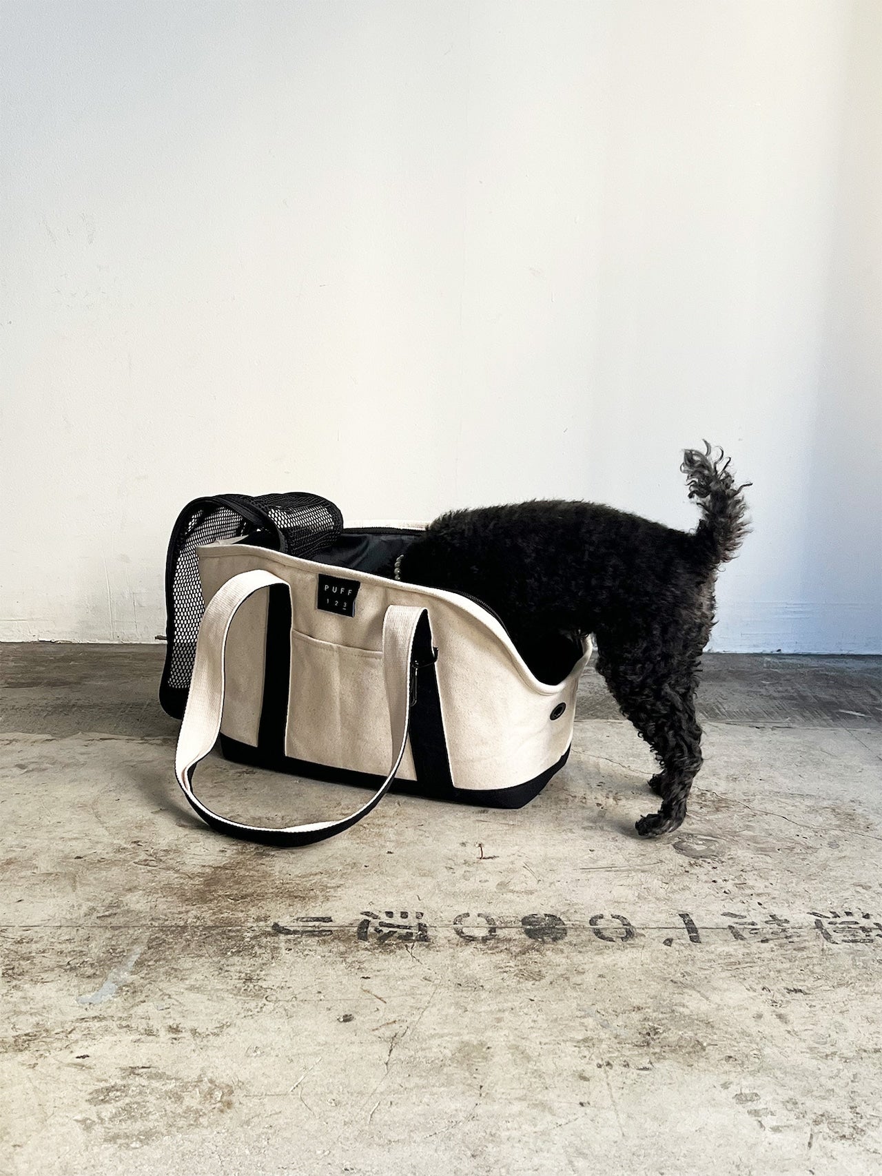 Pet Carrier Canvas Tote M - CARRY THINGS