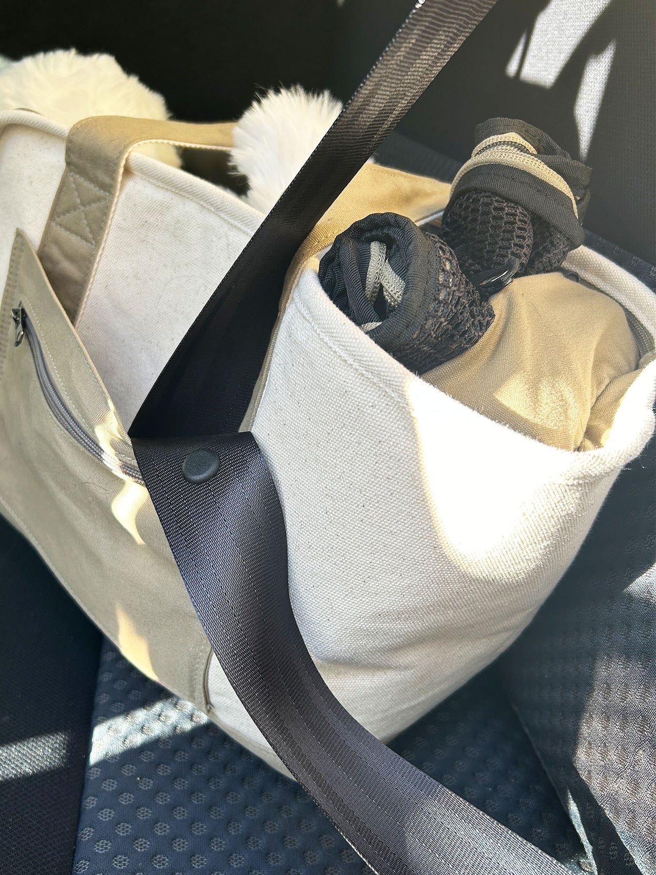 Pet Carrier Canvas Tote L - CARRY THINGS