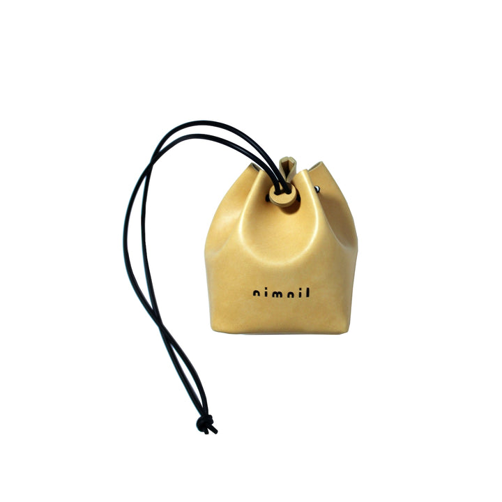 mini knot bag - BEIGE