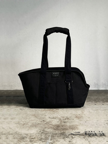 Pet Carrier Canvas Tote M - BLACK×BLACK