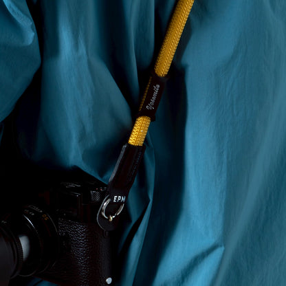 CAMERA STRAP - CRIMSON YELLOW