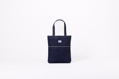 Denim document bag - CARRY THINGS