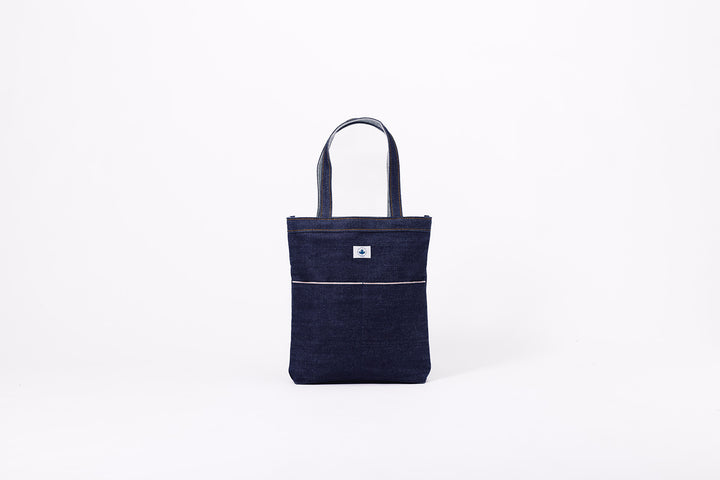 Denim document bag - CARRY THINGS