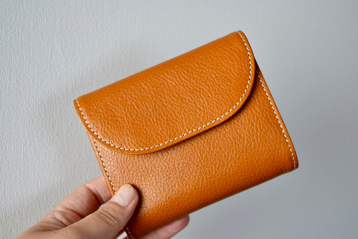 Trifold wallet - Camel