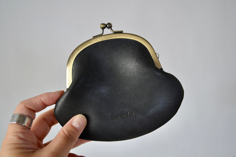 vintage leather pouch