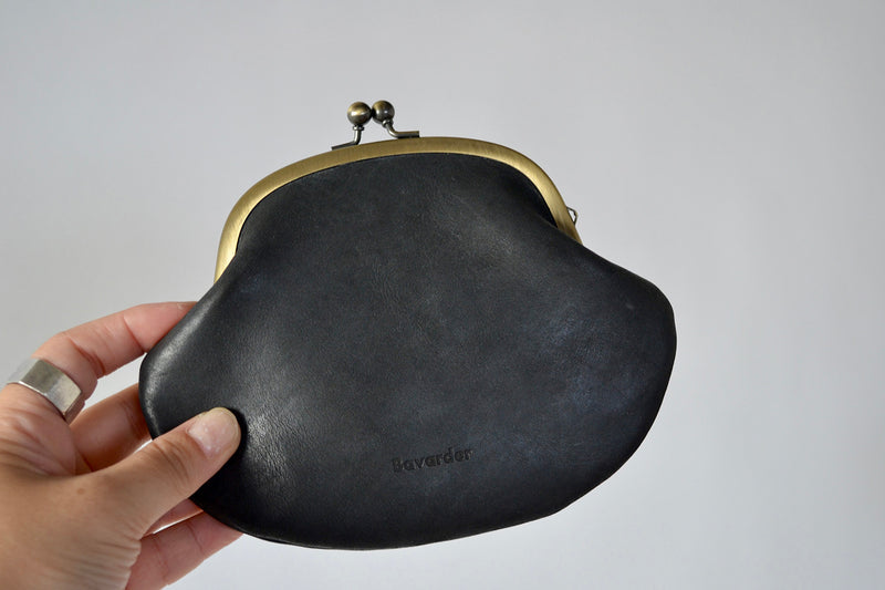 vintage leather pouch