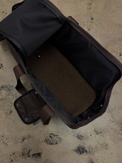 Pet Carrier Tote M - BROWN