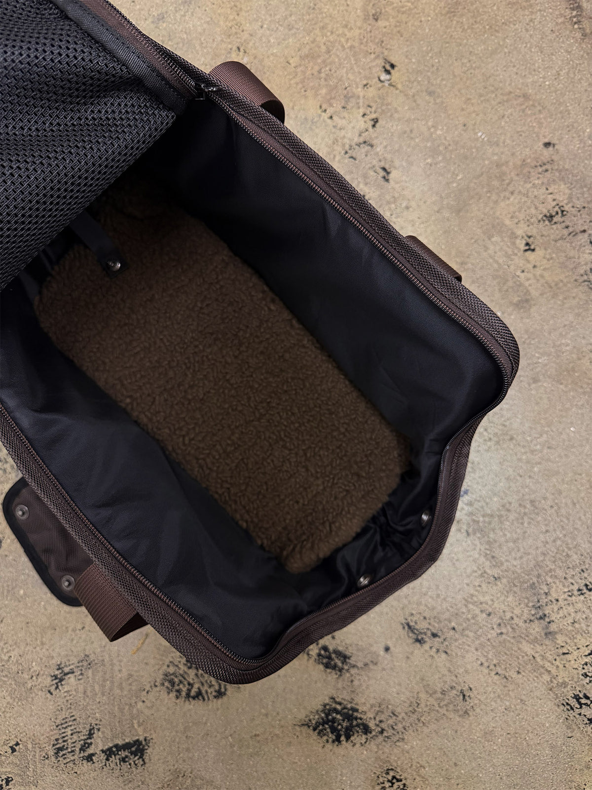 Pet Carrier Tote M - BROWN