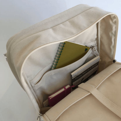 CANVAS 2ROOM BACK PACK - CARRY THINGS