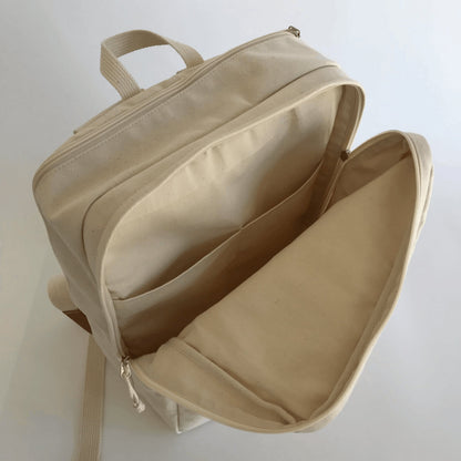 CANVAS 2ROOM BACK PACK - CARRY THINGS