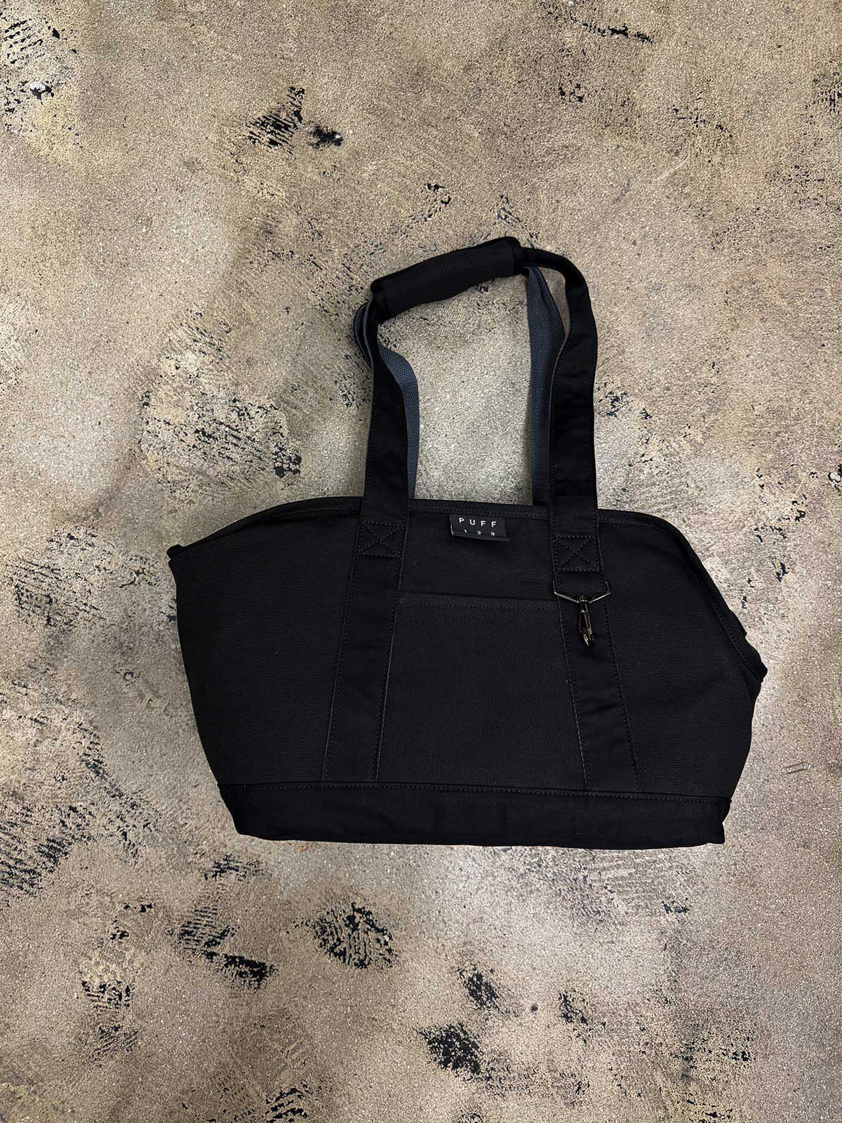 Pet Carrier Canvas Tote M - BLACK×BLACK