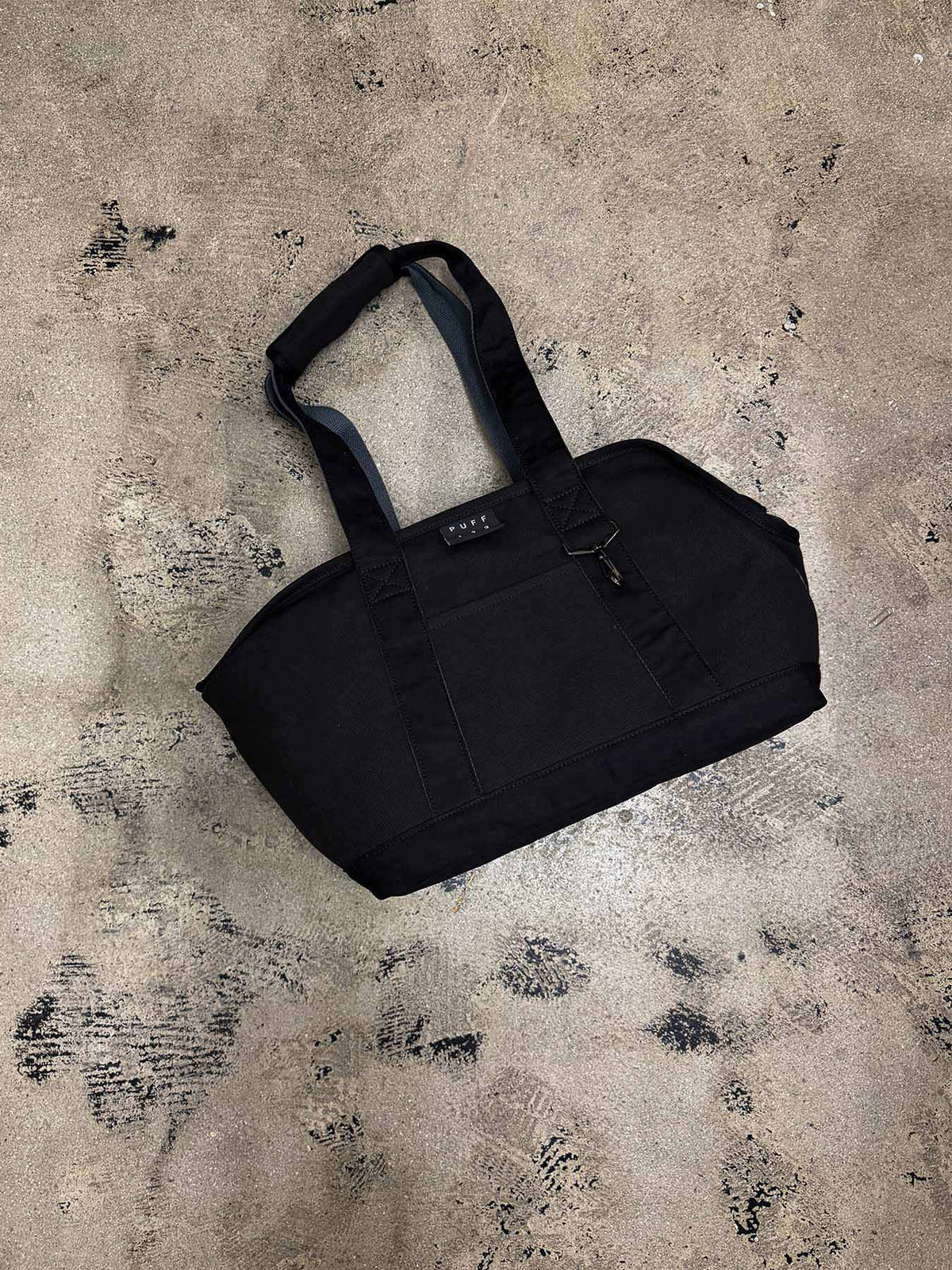 Pet Carrier Canvas Tote M - BLACK×BLACK