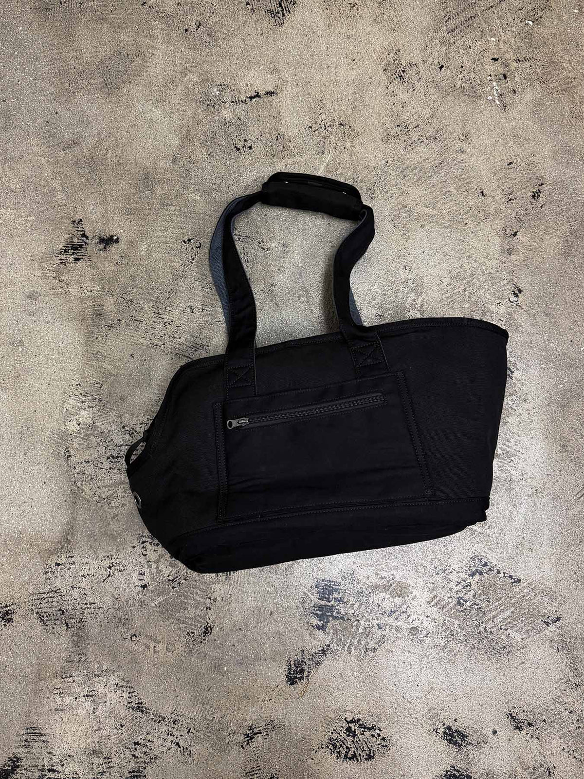 Pet Carrier Canvas Tote M - BLACK×BLACK