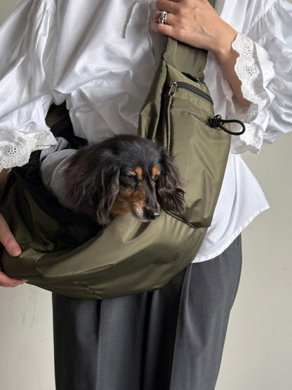 PET PUFF SLING - CARRY THINGS