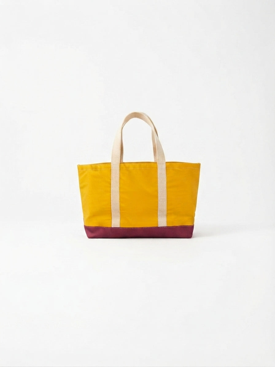 ZIP TOP NYLON TOTE BAG - CARRY THINGS