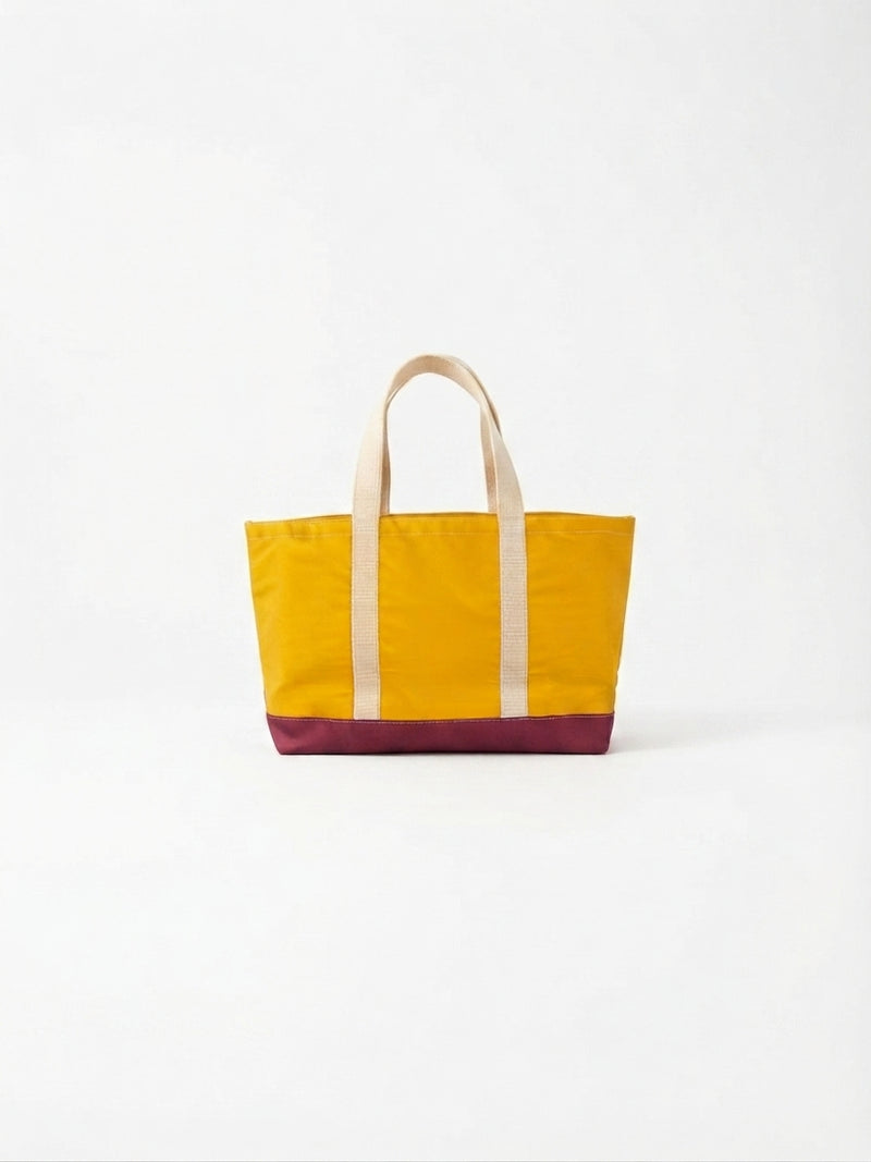 ZIP TOP NYLON TOTE BAG