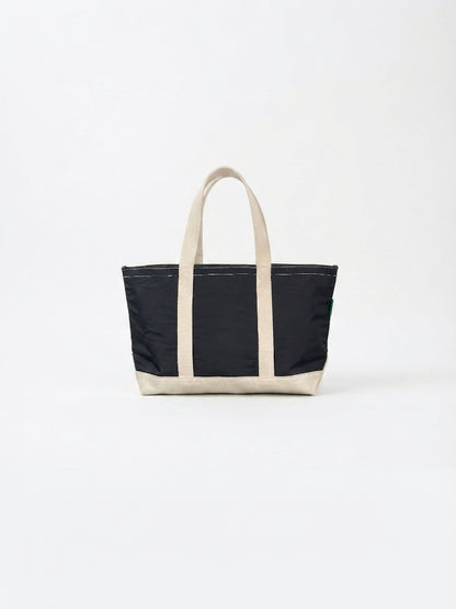 ZIP TOP NYLON TOTE BAG - CARRY THINGS