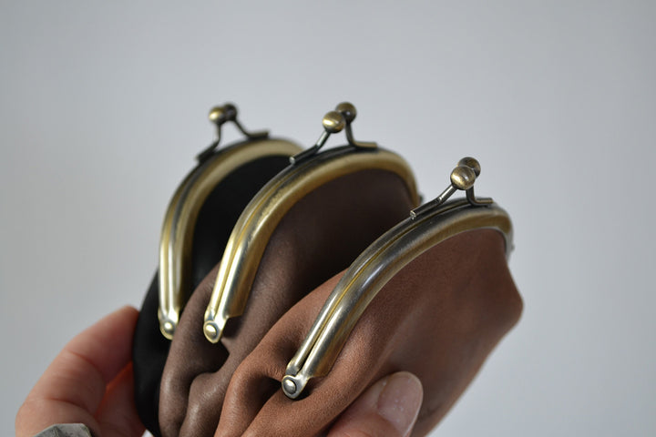 vintage leather pouch