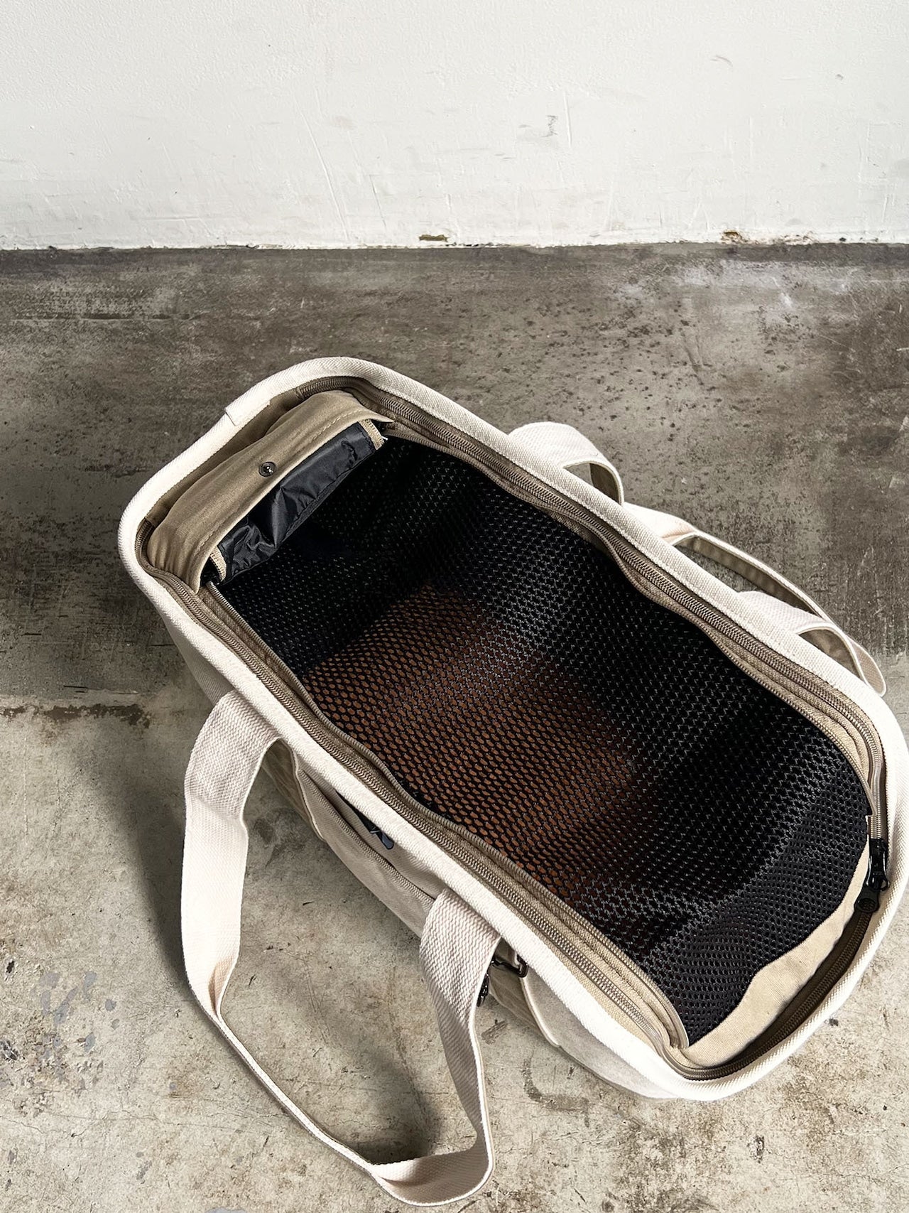 Pet Carrier Canvas Tote M - CARRY THINGS