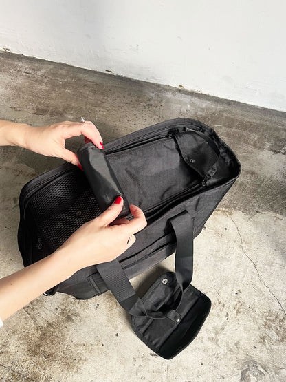 Pet Carrier Tote M - BLACK